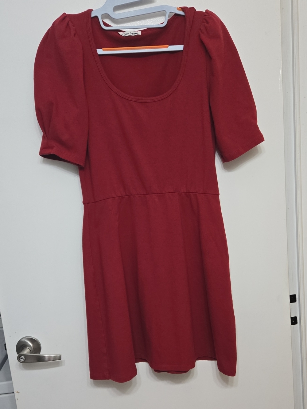 Reformation Burgundy Mini Dress